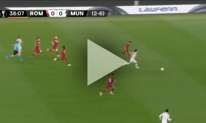 Cavani STRZELA GOLA na 1-0 z AS Romą! [VIDEO]
